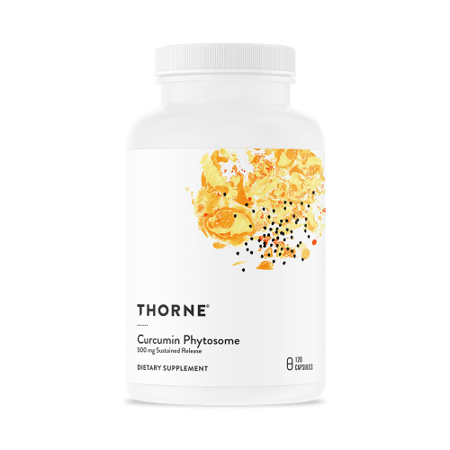 Curcumin Phytosome, 500mg, Sustained Release (Meriva-SF) 120 caps ? Thorne Research