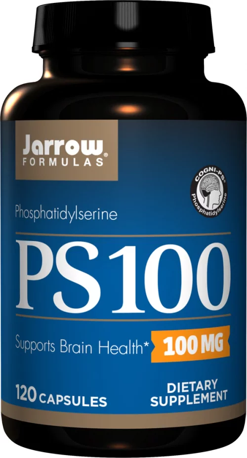 PS100, Phosphatidylserine (Contains SOY) 100 mg, 120 Capsules - Jarrow