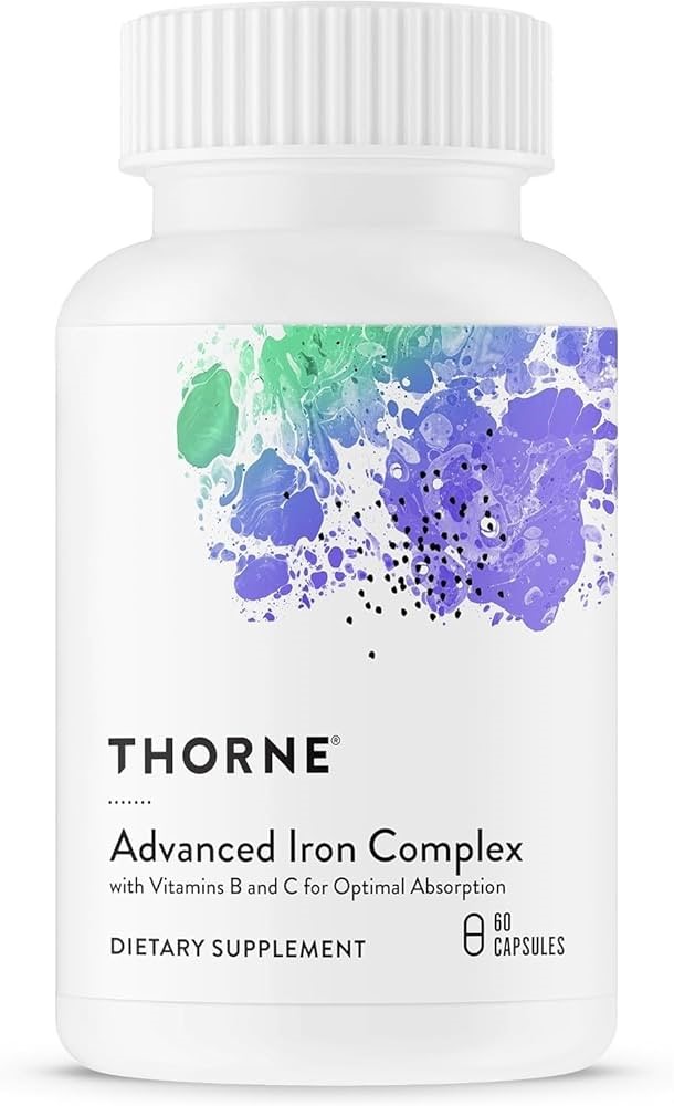 Advanced Iron Complex (formerly Ferrasorb) 60 capsules - Thorne
