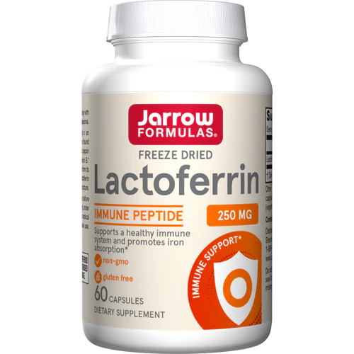 Lactoferrin 250 mg, 60 Capsules - Jarrow Formulas