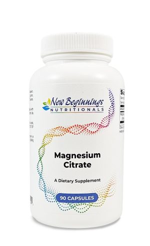 Magnesium Citrate (90 capsules) - New Beginnings