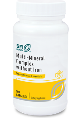 Multi-Mineral Complex without Iron, 100 Capsules - SFI Health