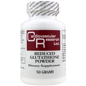 Reduced Glutathione Powder, 50g - Ecological Formulas