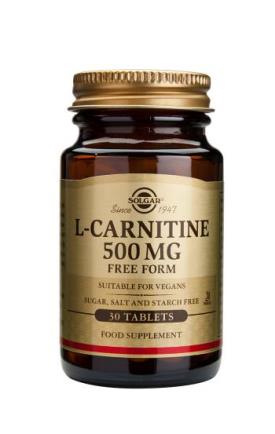 solgar l carnitine 500mg Solgar L-Carnitine 500mg tablets