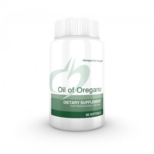 Oil of Oregano 60 mg 60 Softgels - Designs for Health - YourHealthBasket