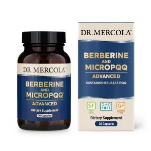 Berberine and MicroPQQ Advanced (30 per bottle): 30 Day Supply - Dr. Mercola