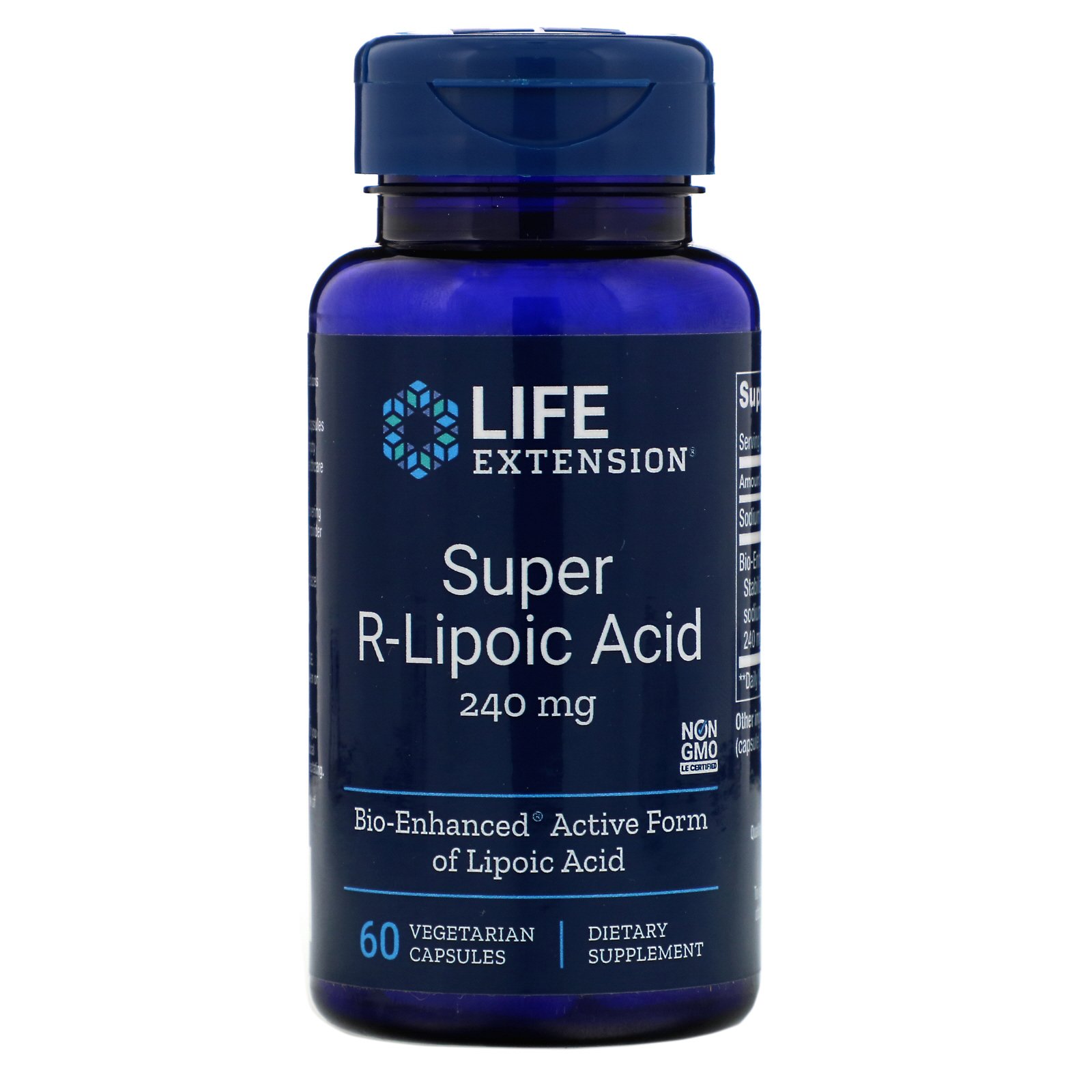 Super RLipoic Acid 60 Veg Caps Life Extension YourHealthBasket