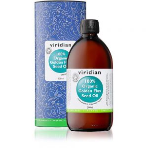 100% Organic Golden Flaxseed Oil 500ml - Viridian