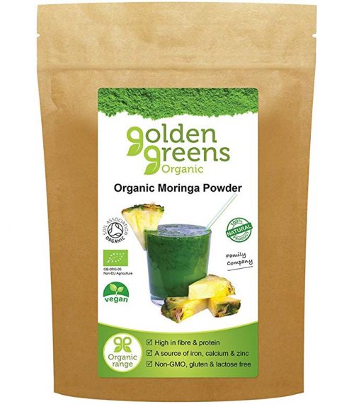 Organic Moringa Leaf Powder 100g - Golden Greens