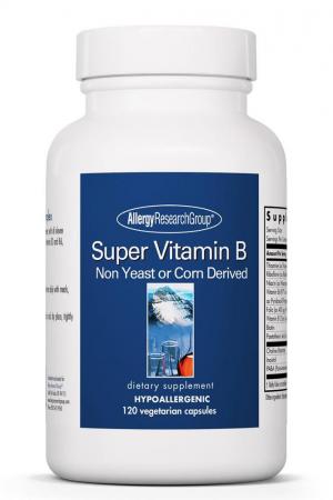 Super B Vitamins (Super B Complex) , 120 Veggie Caps - Nutricology / Allergy Research Group