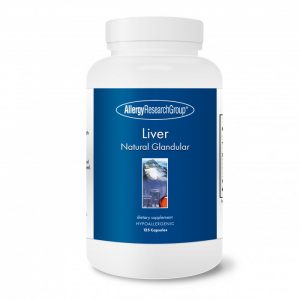 Liver Natural Glandular 125 Vegicaps - Nutricology / ARG