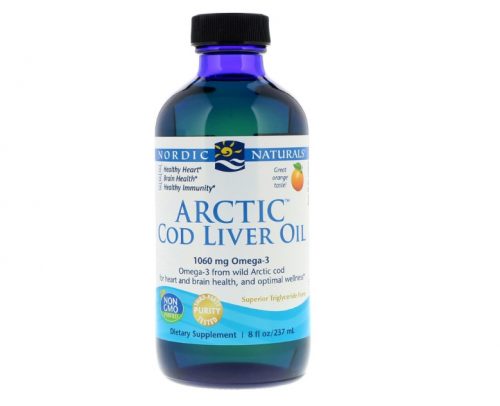 Arctic Cod Liver Oil (Orange) 237ml - Nordic Naturals