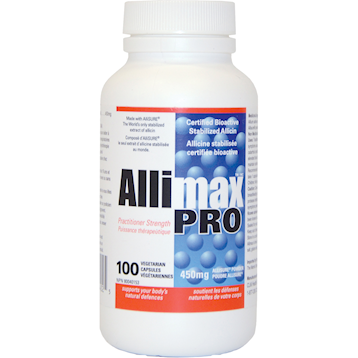 Allimax PRO 450 mg (Garlic) - 100 veg caps - Allimax International Ltd
