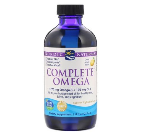 Complete Omega (Lemon) 237 ml - Nordic Naturals