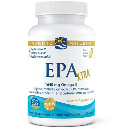 EPA Xtra (Lemon) 60 Soft Gels - Nordic Naturals