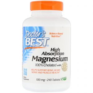 High Absorption Magnesium 100% Chelated with Albion Minerals 100mg