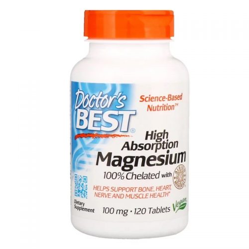High Absorption Magnesium 100% Chelated with Albion Minerals 100mg