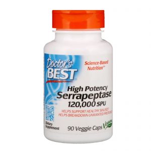 High Potency Serrapeptase 120