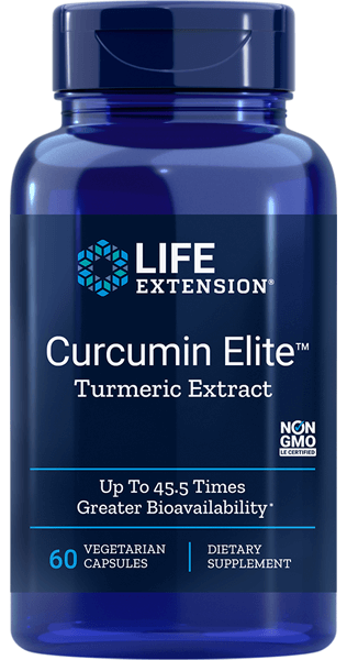 Curcumin Elite Turmeric Extract (60 capsules) - Life Extension