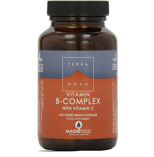 Vitamin B-Complex with Vitamin C 100 Capsules - Terra Nova