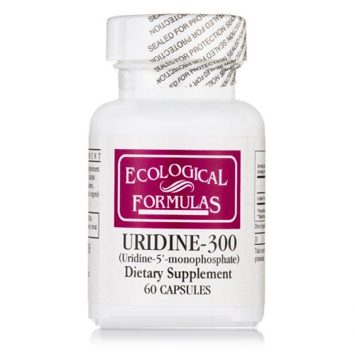 Uridine-300 (Uridine-5'-monophosphate) - 60 Capsules - Ecological Formulas