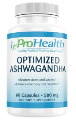 Optimized Ashwagandha (Organic) - 500 mg