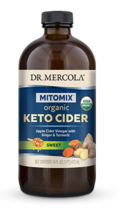 Organic Keto Cider (Apple Cider Vinegar) (16 Fl. Oz.) - Dr. Mercola
