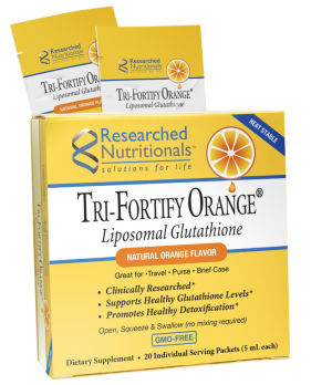 Tri-Fortify Packets (Liposomal Glutathione & Vitamin C) Orange Flavour