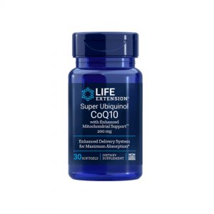 Super Ubiquinol CoQ10 (with Enhanced Mitochondrial Support)