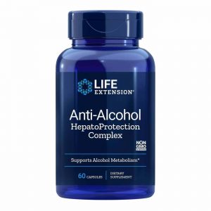 Anti-Alcohol with HepatoProtection Complex 60 caps - Life Extension