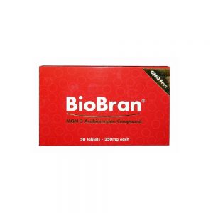 Biobran 250mg x 50 tabs