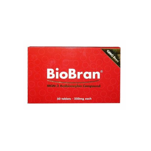BioBran 250mg x 50 tablets - 6 Pack (Total 300 tablets)