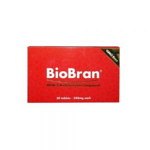 BioBran 250mg x 50 tablets - 10 Pack (Total 500 tablets)
