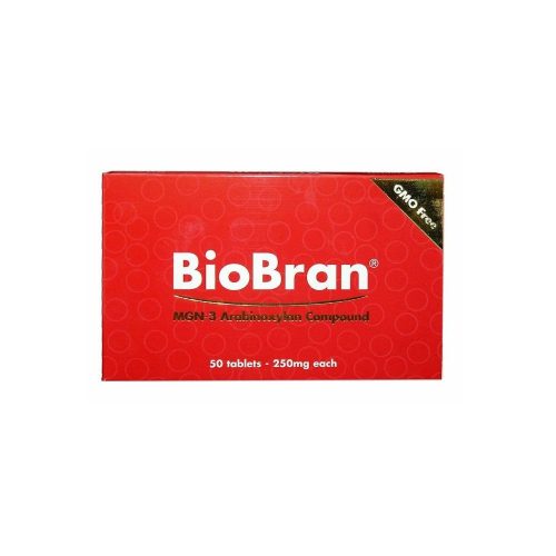 BioBran 250mg x 50 tablets - 10 Pack (Total 500 tablets)