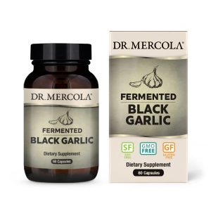 Fermented Black Garlic - 60 Caps - Dr Mercola