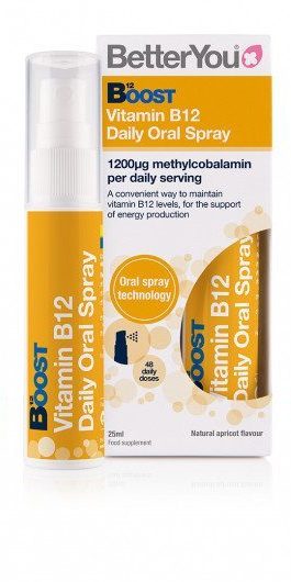 Boost B12/B-12 Oral Spray - 25 ml - BetterYou Ltd