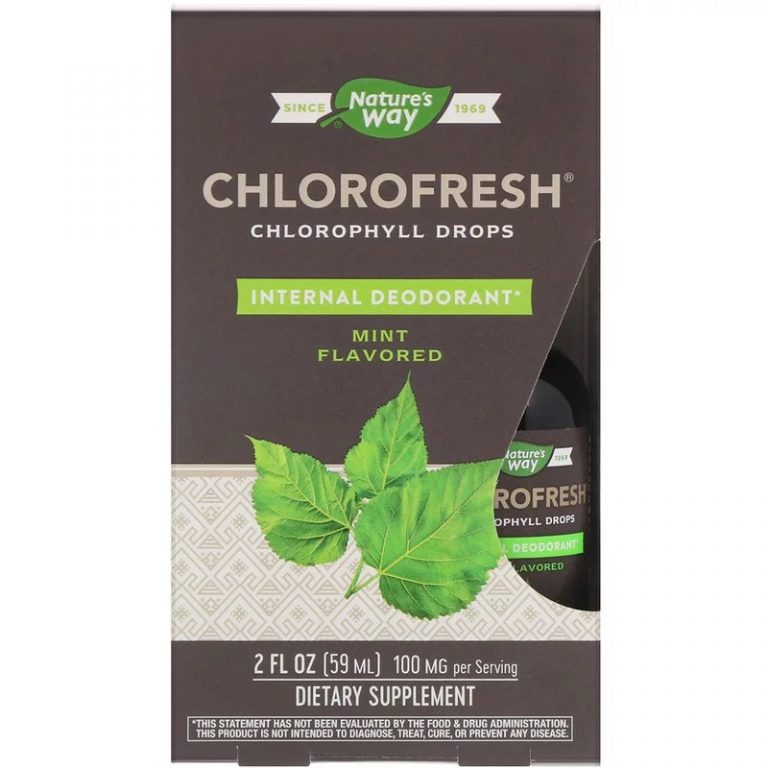 Chlorofresh, Chlorophyll Drops, Mint Flavoured 59 ml Nature's Way
