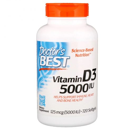 Vitamin D3 125mcg (5000 IU)