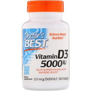 Vitamin D3 125mcg (5000 IU)