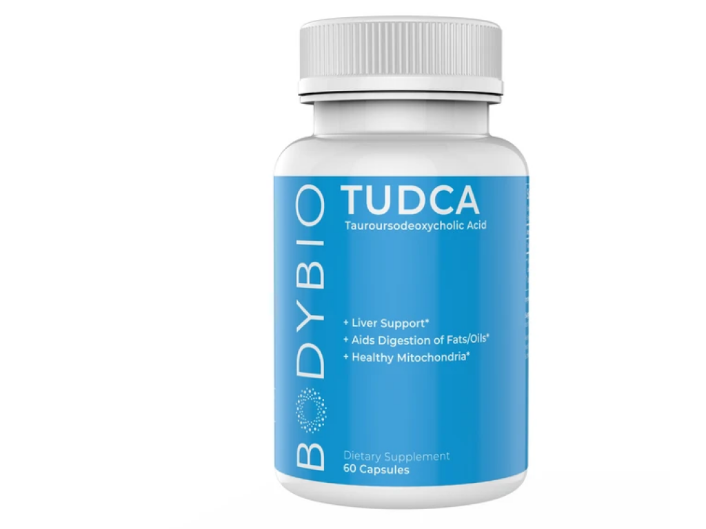 TUDCA (Tauroursodeoxycholic Acid) 60 Capsules - BodyBio - YourHealthBasket