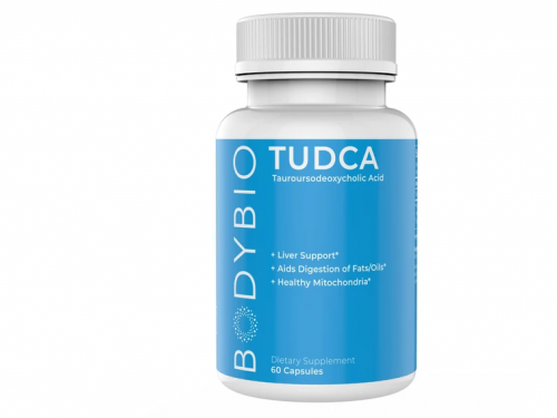 TUDCA (Tauroursodeoxycholic Acid) 60 Capsules - BodyBio - SOI*