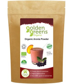 Organic Aronia Powder - 100g - Golden Greens