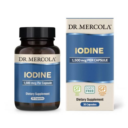 Iodine (30 per bottle): 30 Day Supply - Dr Mercola