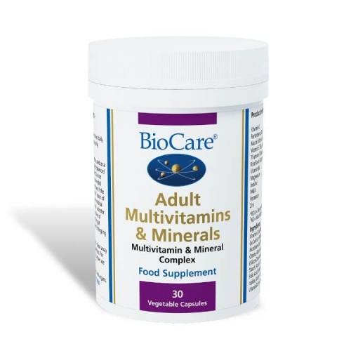 Adult Multivitamins & Minerals 30 Capsules - Biocare