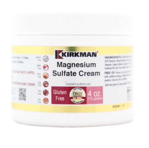 Magnesium Sulfate Cream 113g Kirkman Laboratories YourHealthBasket