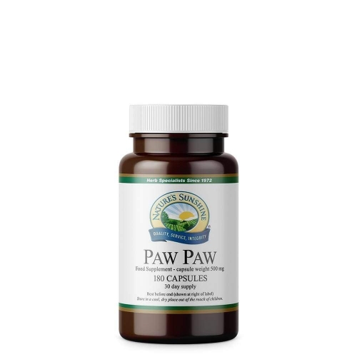 Paw Paw 180 Capsules (30 day supply) - Nature's Sunshine