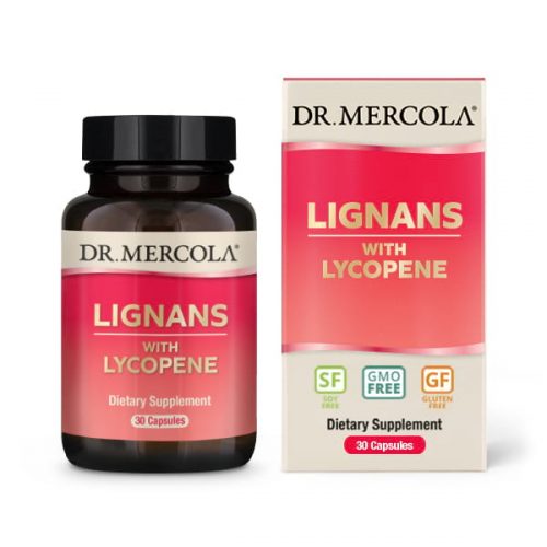Lignans with Lycopene (30 Caps per bottle): 30 Day Supply - Dr Mercola SOI*