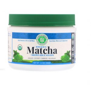 Matcha + Brown Rice Solids