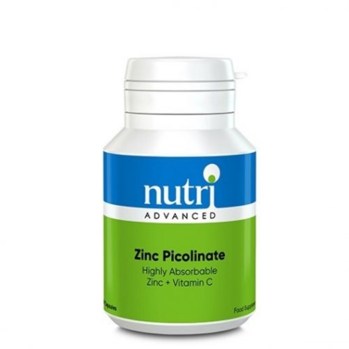 Zinc Picolinate 90 Capsules - Nutri Advanced