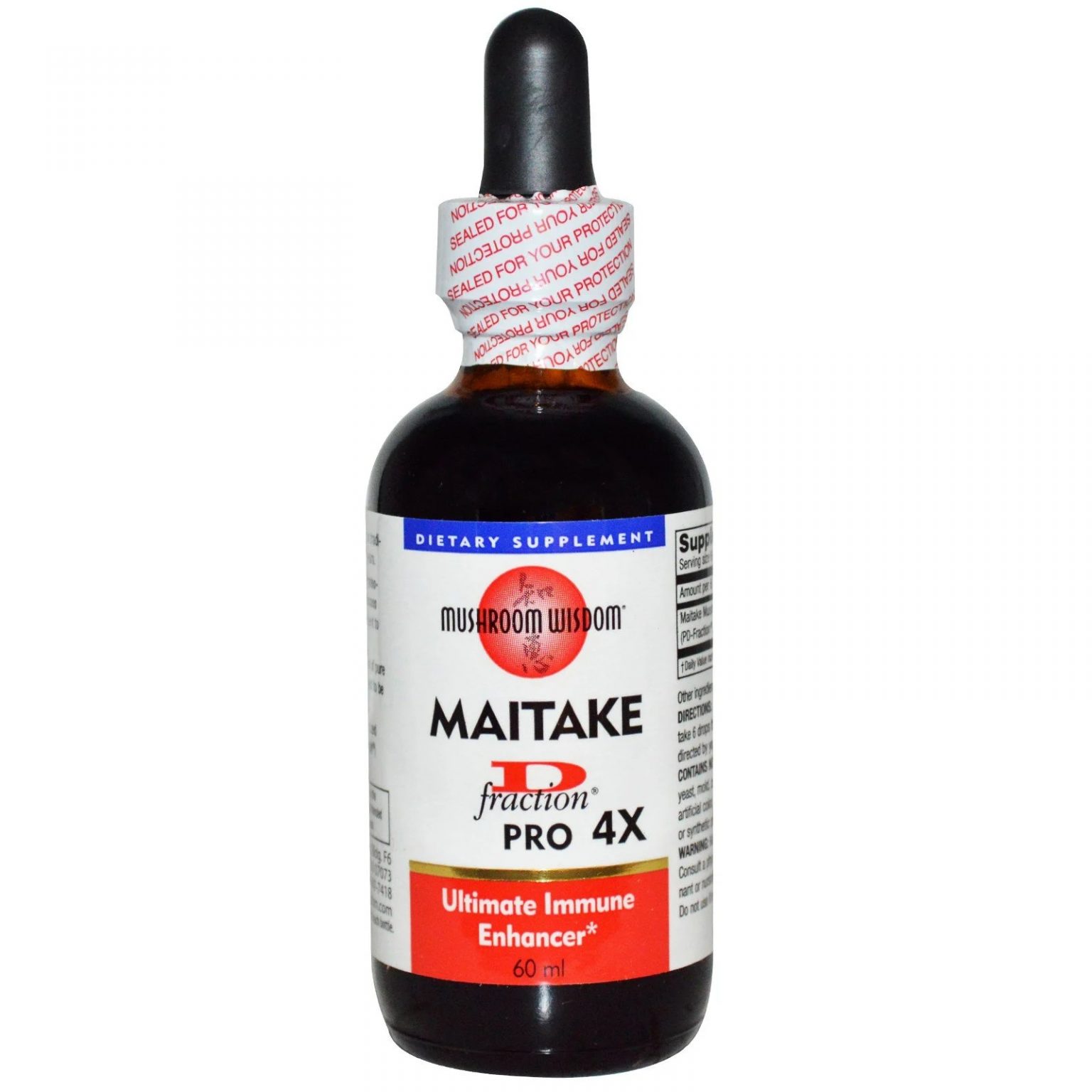 Maitake DFraction, Pro 4X, 60 ml Mushroom Wisdom YourHealthBasket